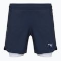 Trainingsshorts Herren FUMETSU Icon Dual Layer Training navy/ white