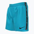 Herren Nike Logo Tape 4'' Volley Shorts blau NESSD794-480 5