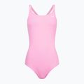 Nike Hydrastrong Solid Fastback einteiliger Badeanzug für Damen, rosa NESSA001-660