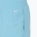 Kinder Nike Split Logo 4" Volley Badeshorts Aquarius blau 4