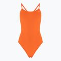 Einteiliger Damen-Badeanzug Nike Lace Up Tie Back total orange