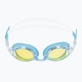 Nike Chrome Mirror Schwimmbrille aquarius blau 2