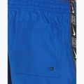 Herren Nike Logo Tape 5" Volley Spiel Royal Badeshorts 10