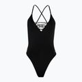 Einteiliger Damen-Badeanzug Nike Sneakerkini 2.0 Croccback schwarz