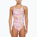 Einteiliger Schwimmanzug Damen Nike Hydrastrong Multi Print Fastback warm multi