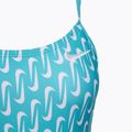 Einteiliger Schwimmanzug Damen Nike Hydrastrong Multi Print Cutout blue 3