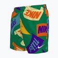 Nike Tossed Flags 4" Volley Stadion grün Kinder-Badeshorts