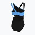 Nike Color Block Asymmetrical Monokini Kinder Badeanzug Schwarz 2