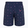 Herren Nike Luxe Letter 7" Volley Badeshorts midnight navy 2