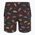 Herren Nike Multi Print 5" Volley Badeshorts barock braun 2