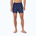 Herren Nike Multi Print 5" Volley Badeshorts midnight navy