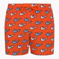 Herren Nike Multi Print 5" Volley Badeshorts orange blaze