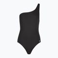 Einteiliger Damen-Badeanzug Nike Essential Asymmetrical schwarz
