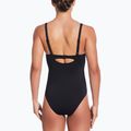 Einteiliger Damen-Badeanzug Nike Essential V-Neck schwarz 3