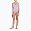 Einteiliger Damen-Badeanzug Nike Essential V-Neck Hortensien 2