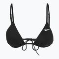 Nike Essential Triangle Bikini Badeanzug Top schwarz