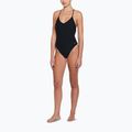 Einteiliger Damen-Badeanzug Nike Swoosh Link Y-Back schwarz 2