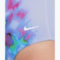 Nike Floral Blur V-Neck Damen-Badeanzug einteilig Hortensien 4