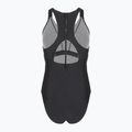 Einteiliger Damen-Badeanzug Nike Hydralock Fusion Racerback schwarz 2