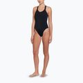 Einteiliger Damen-Badeanzug Nike Hydralock Fusion Racerback schwarz 2