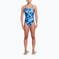 Einteiliger Damen-Badeanzug Nike Hydrastrong Cutout blau 2