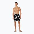 Herren Nike Fine Floral 7" Volley Badeshorts schwarz 7