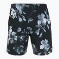 Herren Nike Fine Floral 7" Volley Badeshorts schwarz 2