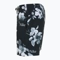 Herren Nike Fine Floral 7" Volley Badeshorts schwarz 3
