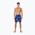 Herren Nike Fine Floral 7" Volley Badeshorts midnight navy 5