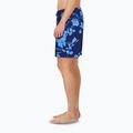 Herren Nike Fine Floral 7" Volley Badeshorts midnight navy 7