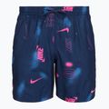 Herren Badeshorts Nike Multi Print 7" Volley midnight navy