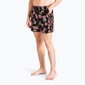 Herren Badeshorts Nike Multi Poppy Print 5" Volley black