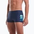 Schwimm-Boxershorts Herren Nike Logo Graphic Square Leg midnight navy