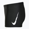 Schwimm-Boxershorts Kinder Nike Logo Graphic Square Leg black 3