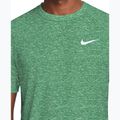 Herren-Schwimmshirt Nike Heather Hydroguard malachite 4