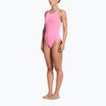 Damen-Einteiler Badeanzug Nike Hydrastrong Solid pink glow 2