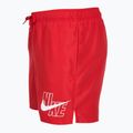 Herren-Badeshorts Nike Logo Lap 5" Volley university red 3
