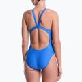 Damen Badeanzug Nike Logo Tape Fastback blue crystal 3