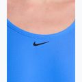 Damen Badeanzug Nike Logo Tape Fastback blue crystal 4