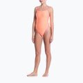 Damen Badeanzug Nike Ocean Bound Ripple Texture Square Neck pink glow 2