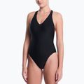 Damen Badeanzug Nike Hydralock Luxe Sail Boat V-Neck black