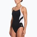 Damen-Einteiler Badeanzug Nike Hydrastrong Fly black/white