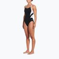 Damen-Einteiler Badeanzug Nike Hydrastrong Fly black/white 2