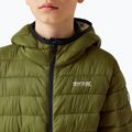 Daunenjacke Kinder REGATTA Junior Hooded Marizion nephrite green/abbeystone 5