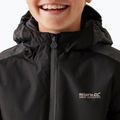 Regenjacke Kinder REGATTA Hurdle V black/sealgr 5