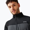Hoodie Sweatshirt Herren REGATT Highton Full Zip Midlayer ash/black 5