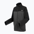 Hoodie Sweatshirt Herren REGATT Highton Full Zip Midlayer ash/black 9