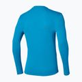 Lauf-Langarmshirt für Herren Mizuno Tech Thermal Charge Breath Thermo Long Sleeve Tee blue jewel 2