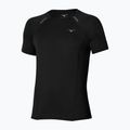 Herren-Laufshirt Mizuno Active Dryaeroflow black