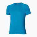 Herren-Laufshirt Mizuno Active Dryaeroflow blue jewel